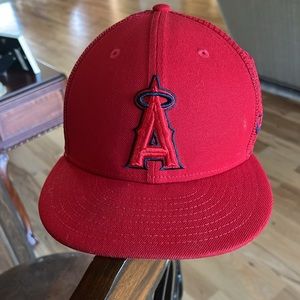 California Angels Baseball Cap Bachman #23 Official On Field Cap 7 3/8